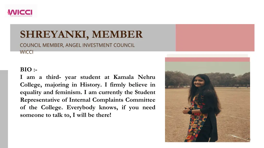 shreyanki member council member angel investment