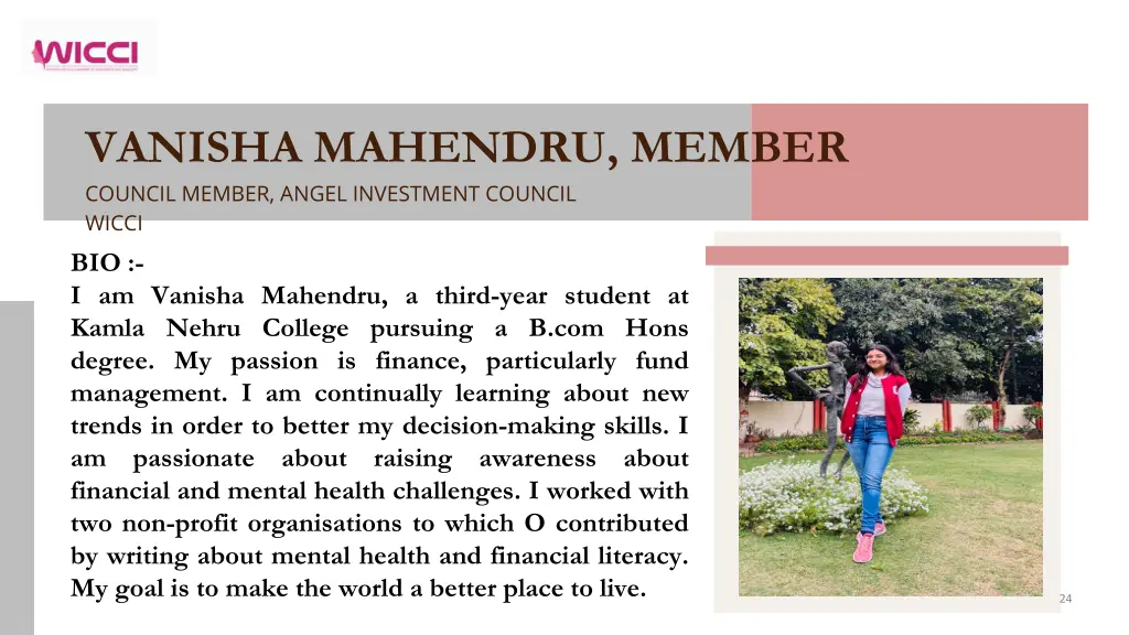 vanisha mahendru member council member angel