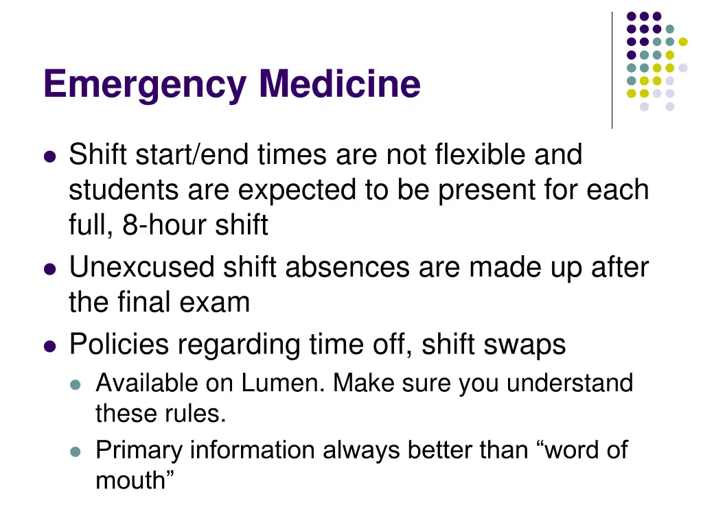 emergency medicine