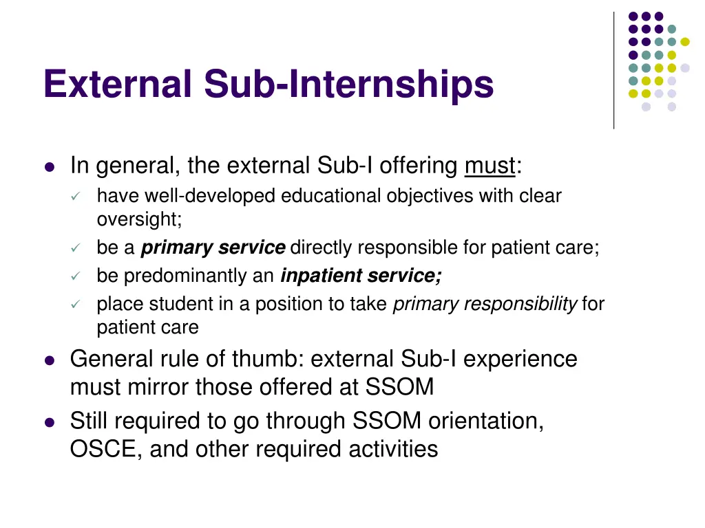 external sub internships 1