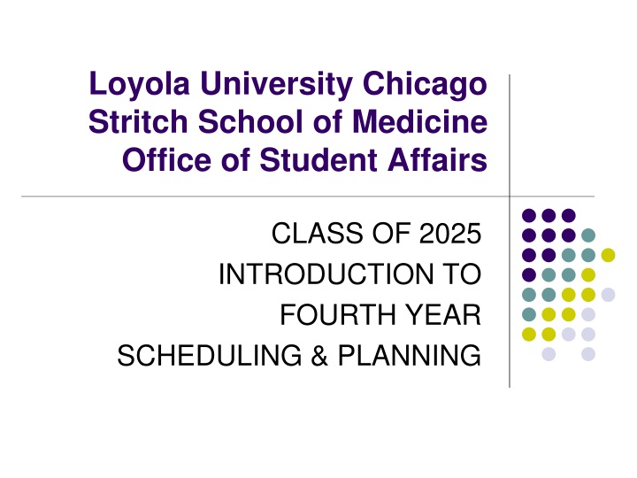 loyola university chicago stritch school