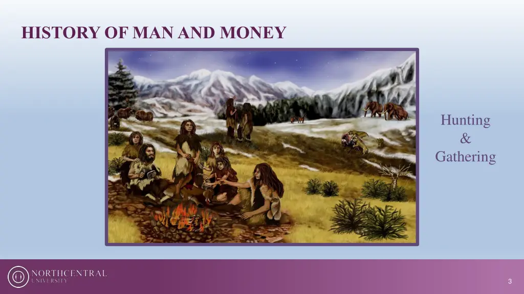 history of man and money