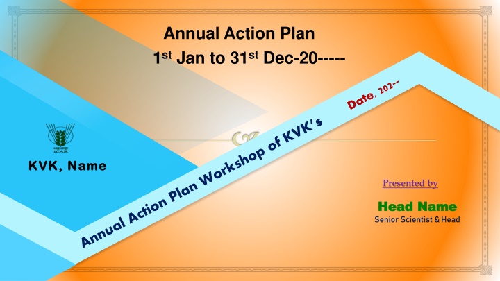 annual action plan 1 st jan to 31 st dec 20