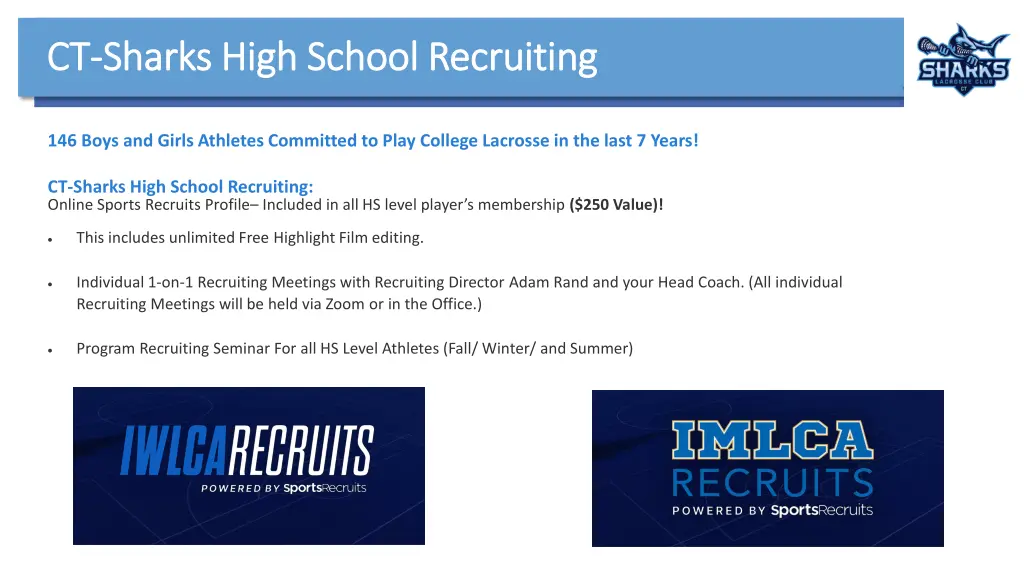 ct ct sharks high school recruiting sharks high