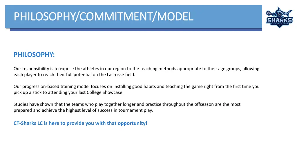 philosophy commitment model philosophy commitment