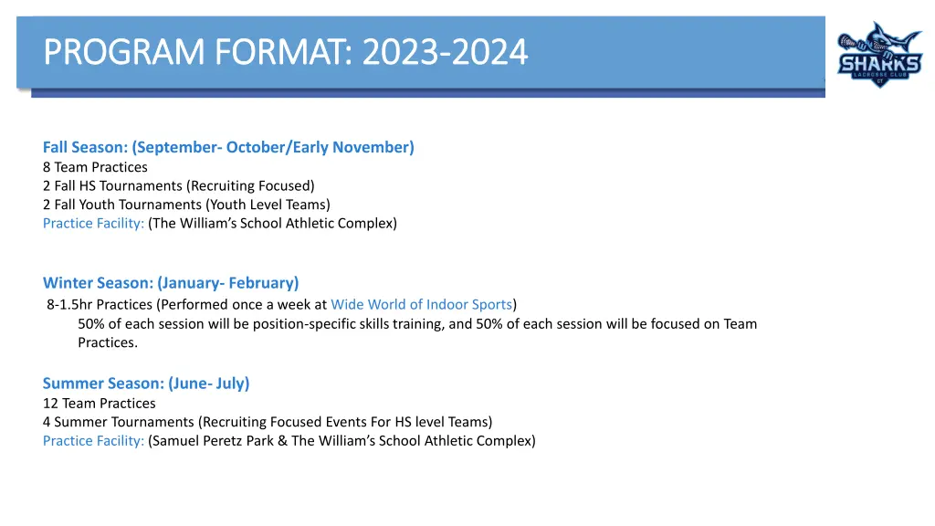 program format 2023 program format 2023 2024