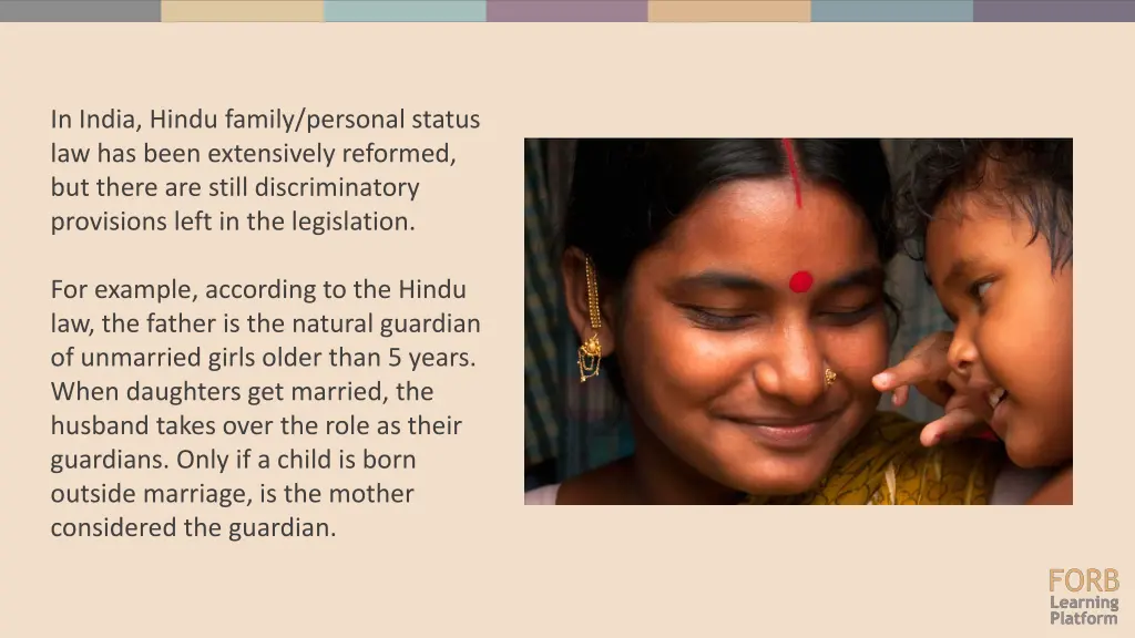 in india hindu family personal status