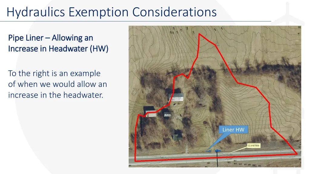 hydraulics exemption considerations