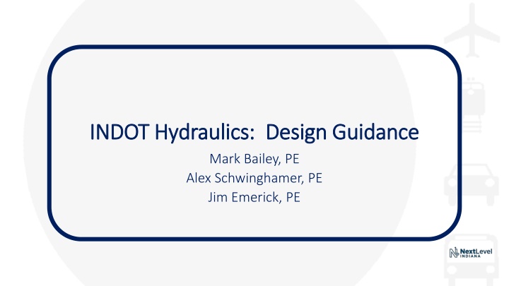 indot hydraulics design guidance indot hydraulics