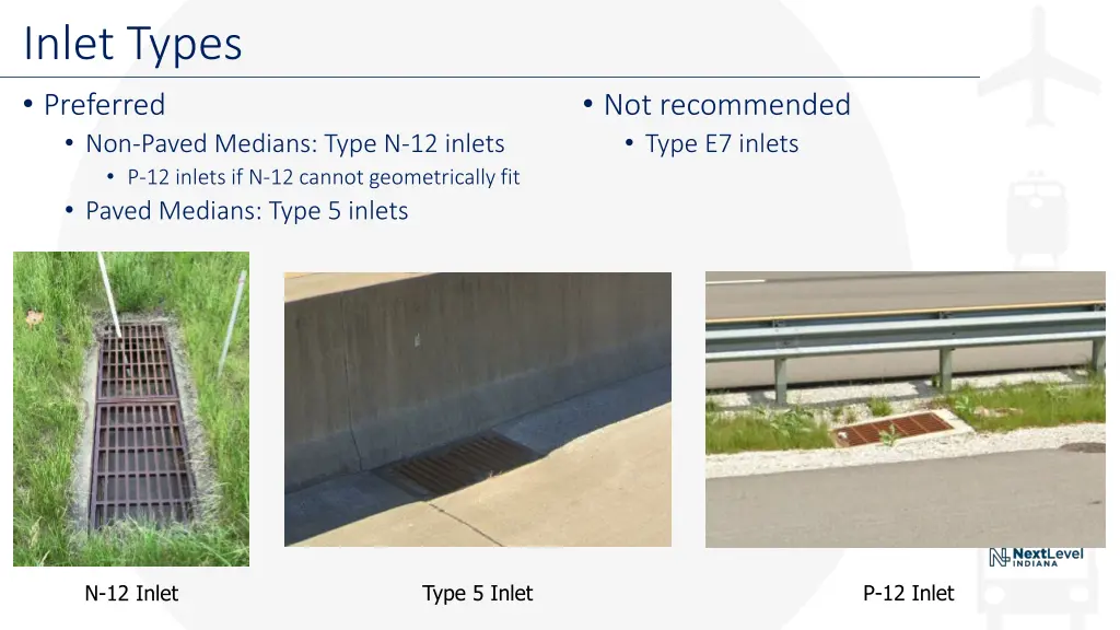 inlet types 1