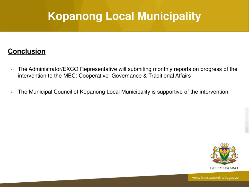 kopanong local municipality 2