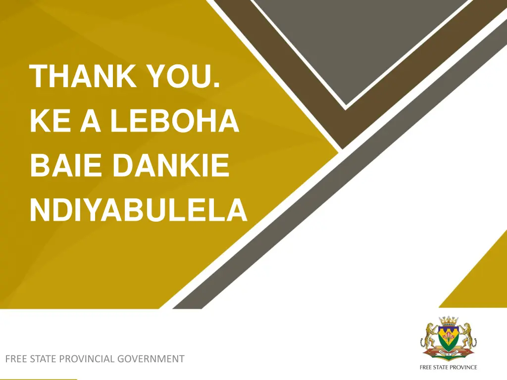 thank you ke a leboha baie dankie ndiyabulela