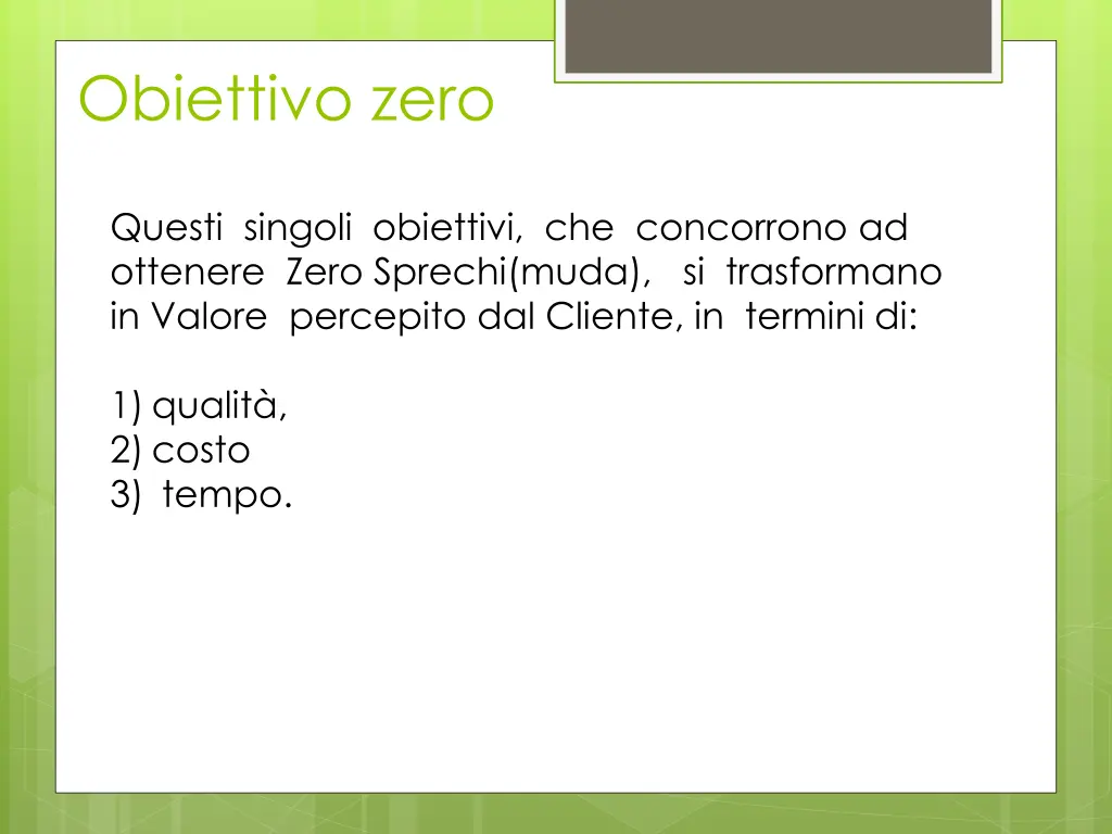 obiettivo zero 2