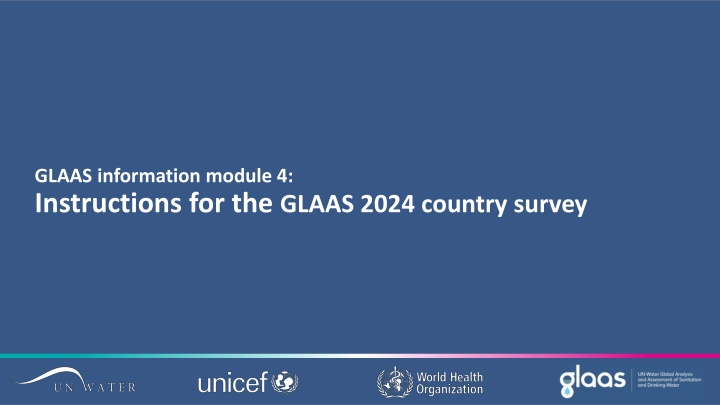 glaas information module 4 instructions