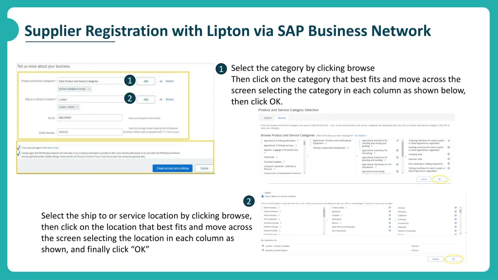 supplier registration with lipton 3