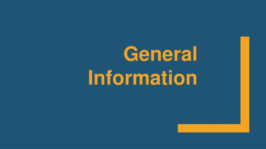 general information