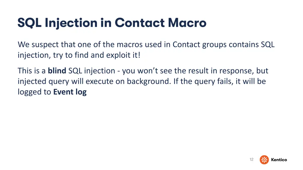 we suspect that one of the macros used in contact