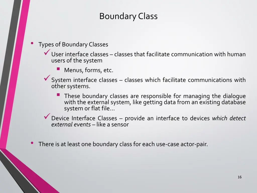 boundary class 1