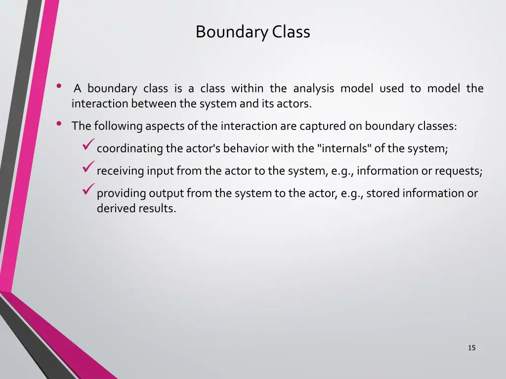 boundary class