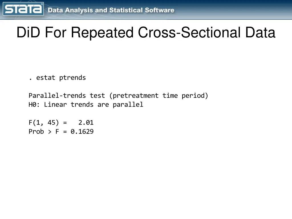 did for repeated cross sectional data 3