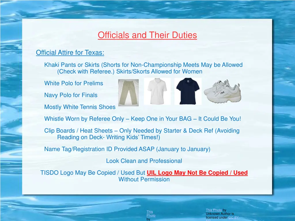 officials and their duties 1