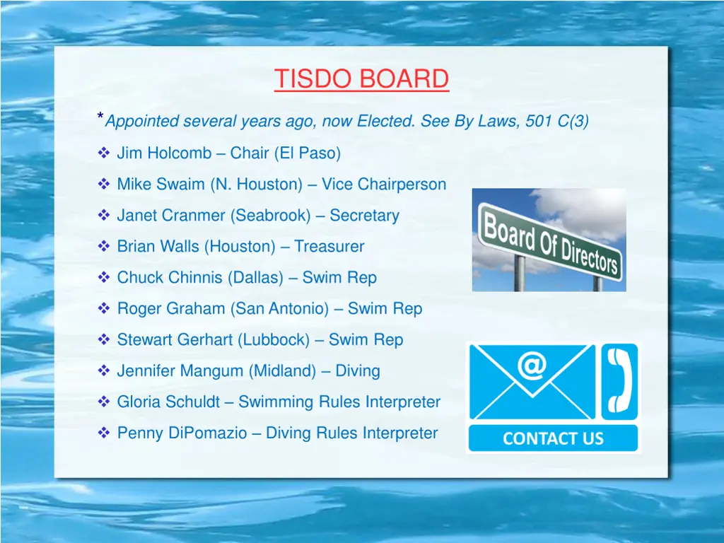 tisdo board