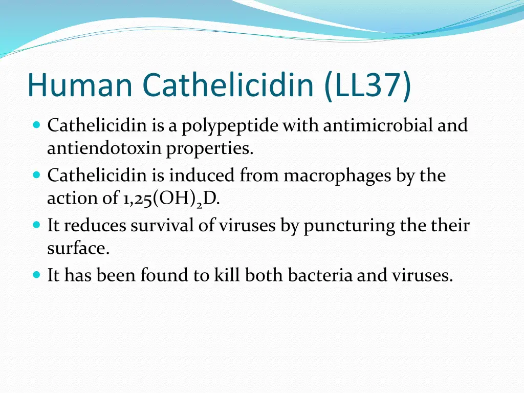 human cathelicidin ll37