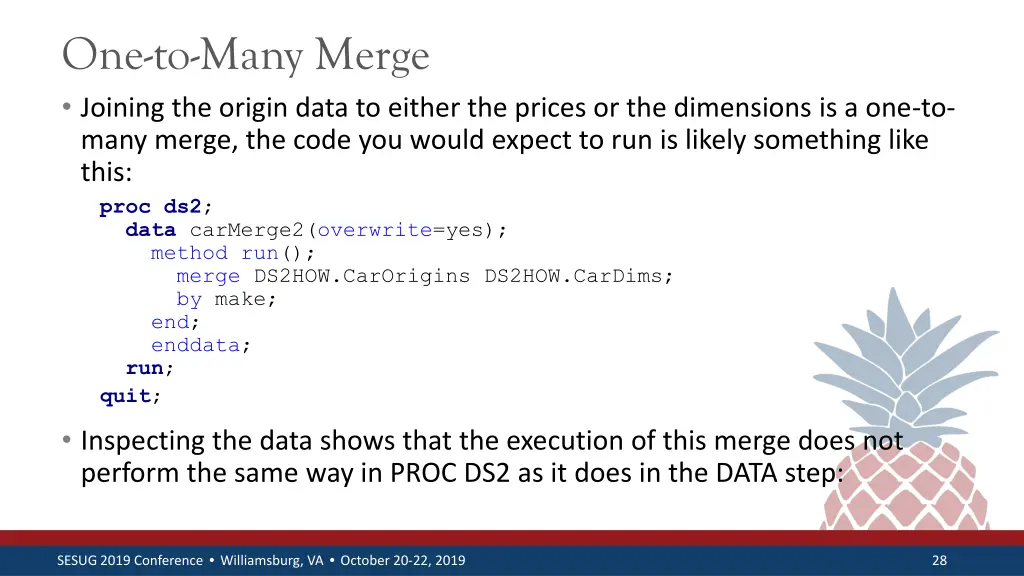 one to many merge joining the origin data