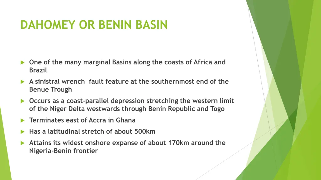 dahomey or benin basin