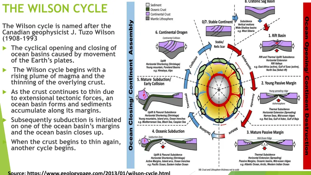 the wilson cycle