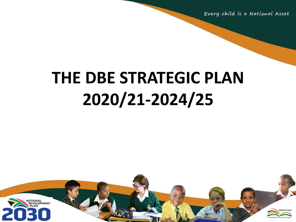the dbe strategic plan 2020 21 2024 25