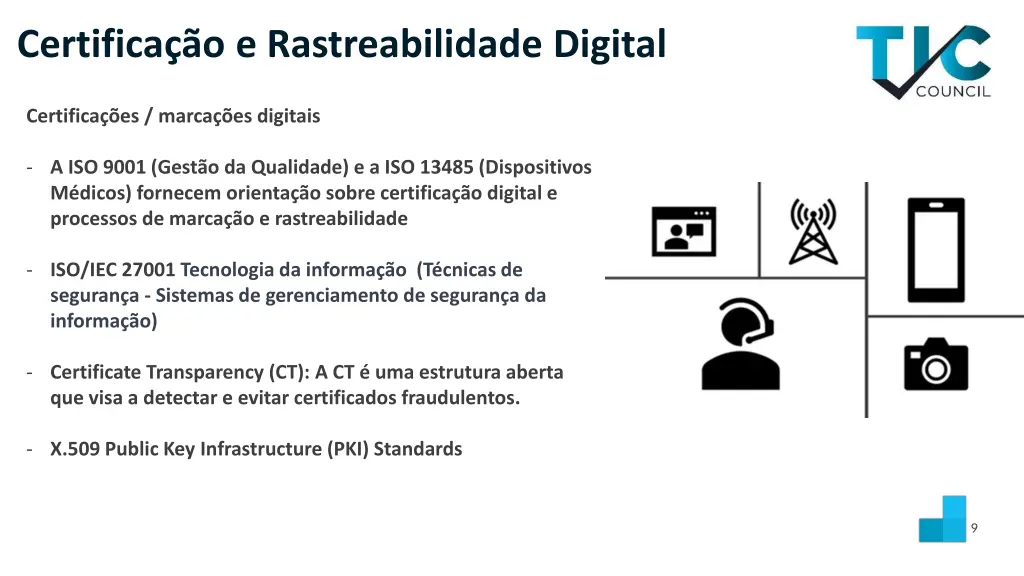 certifica o e rastreabilidade digital