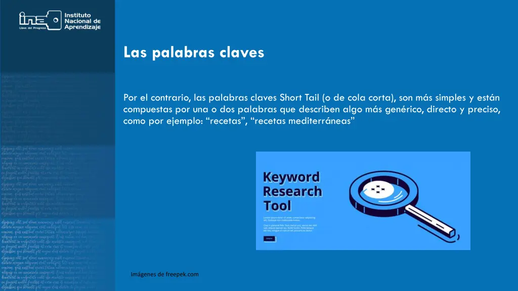 las palabras claves 2