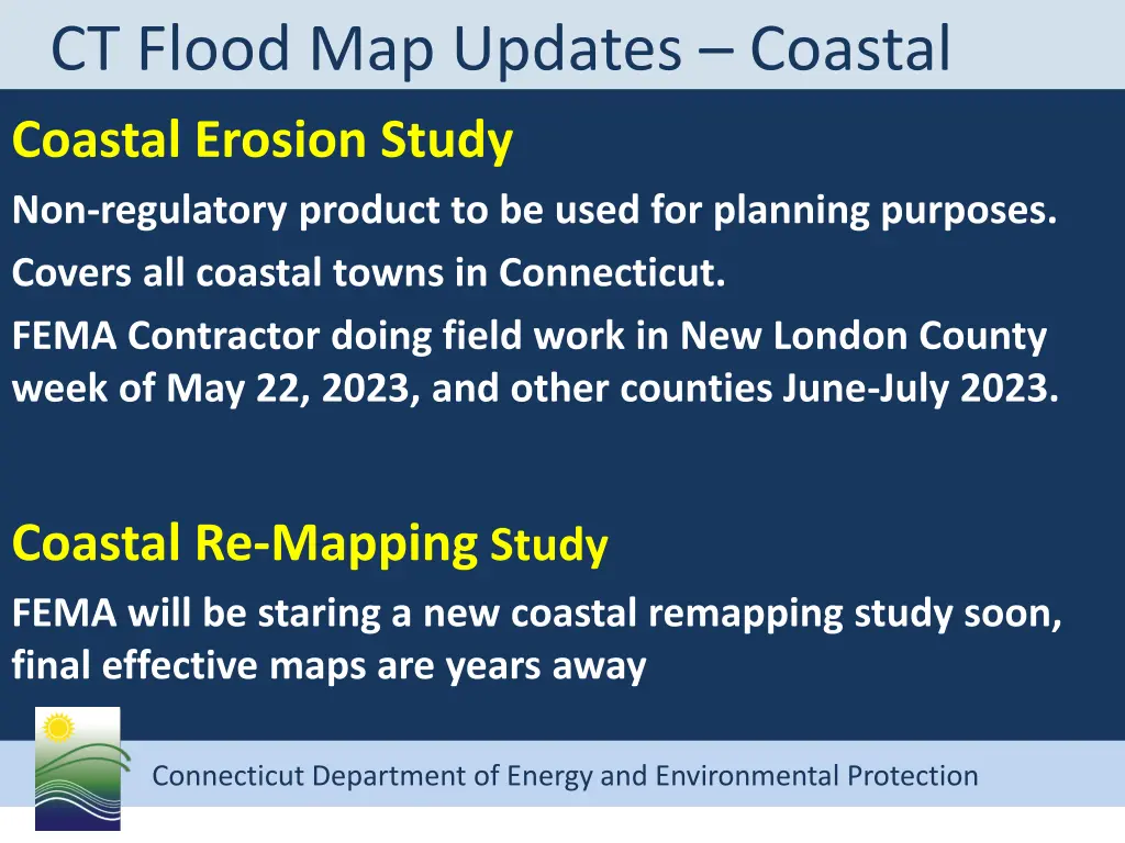 ct flood map updates coastal coastal erosion