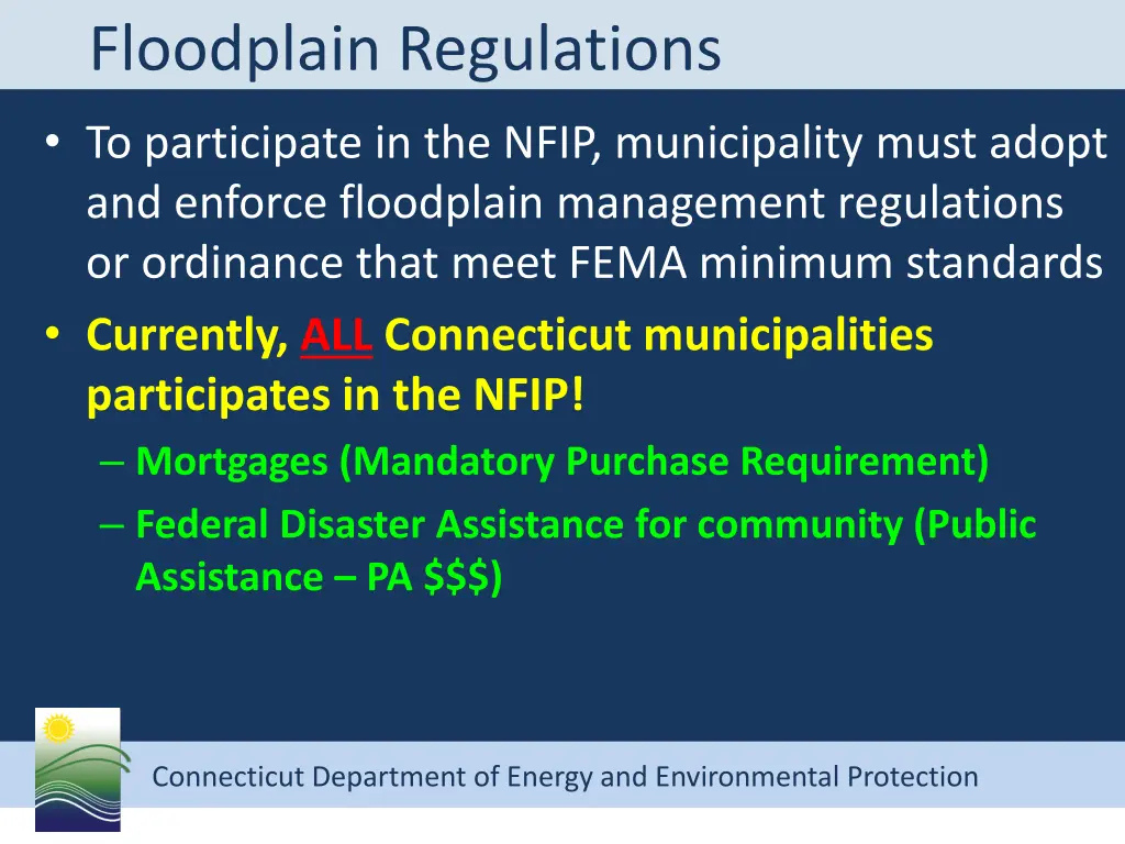 floodplain regulations