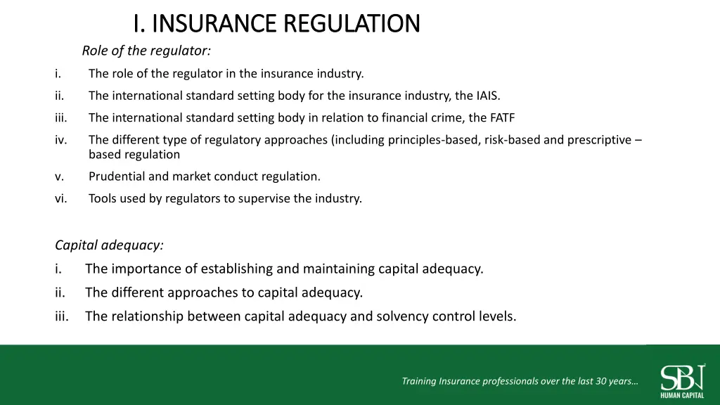 i insurance regulation i insurance regulation 1