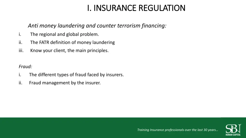 i insurance regulation i insurance regulation 2