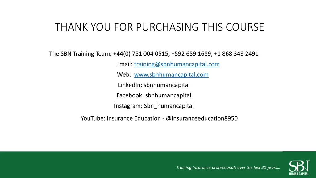 thank you for purchasing this course