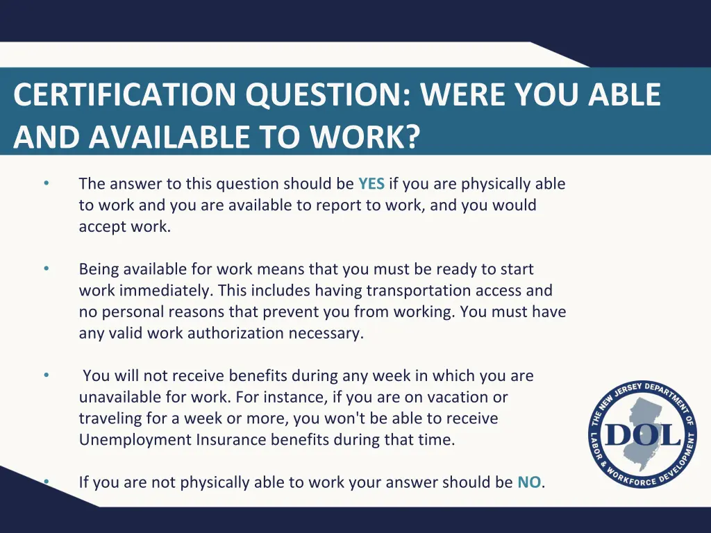 certification question were you able