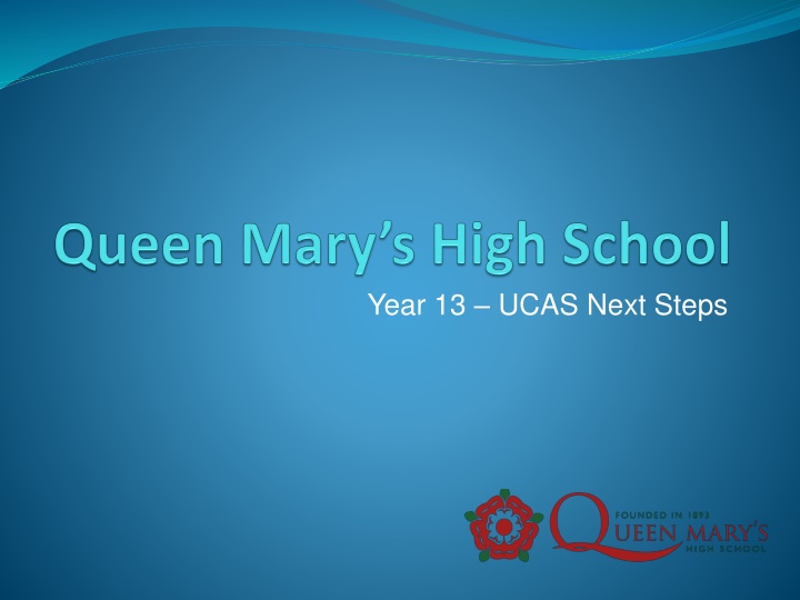 year 13 ucas next steps