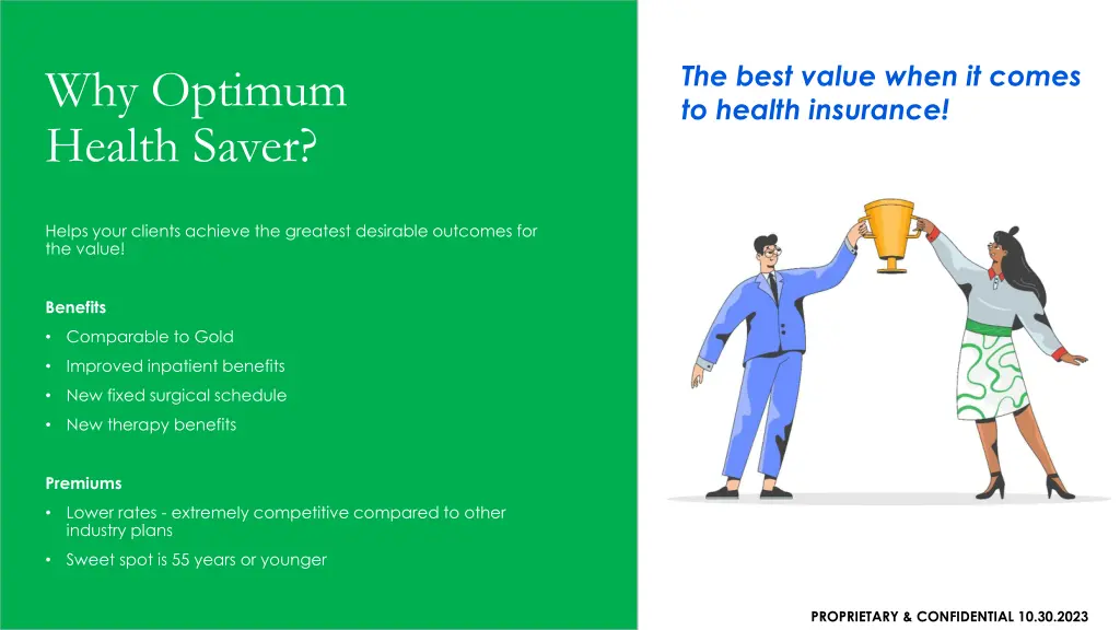 the best value when it comes to health insurance