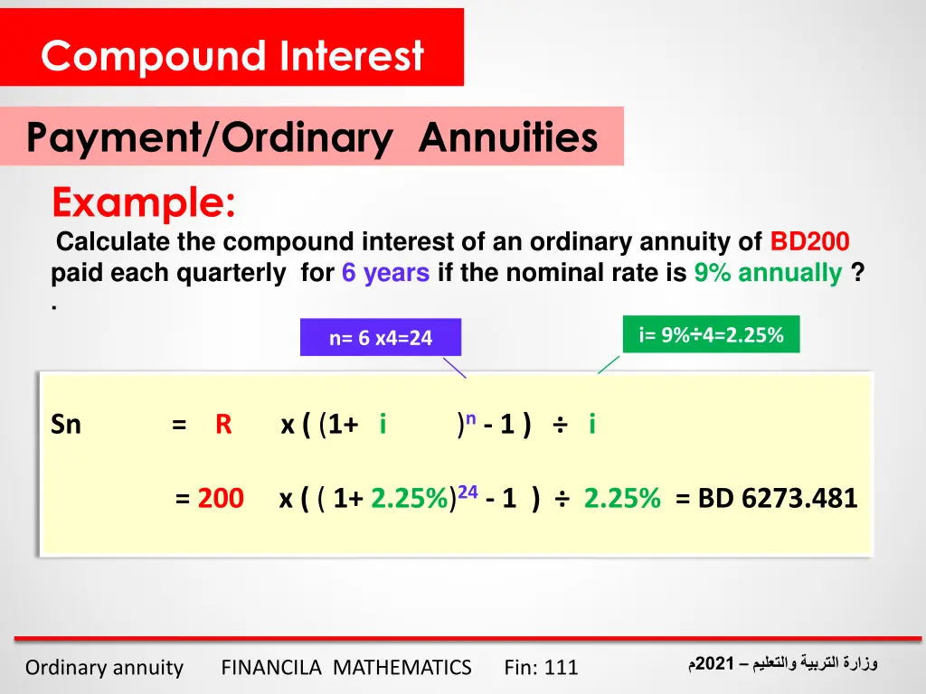 compound interest