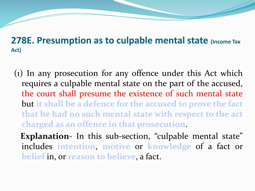 278e presumption as to culpable mental state