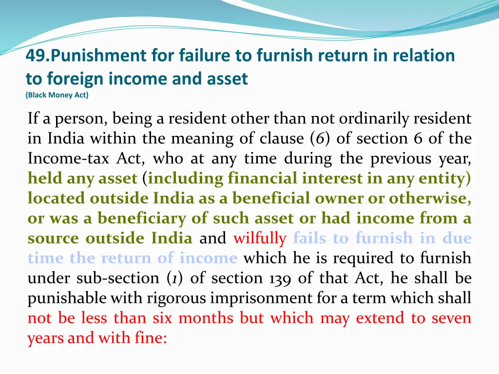 49 punishment for failure to furnish return