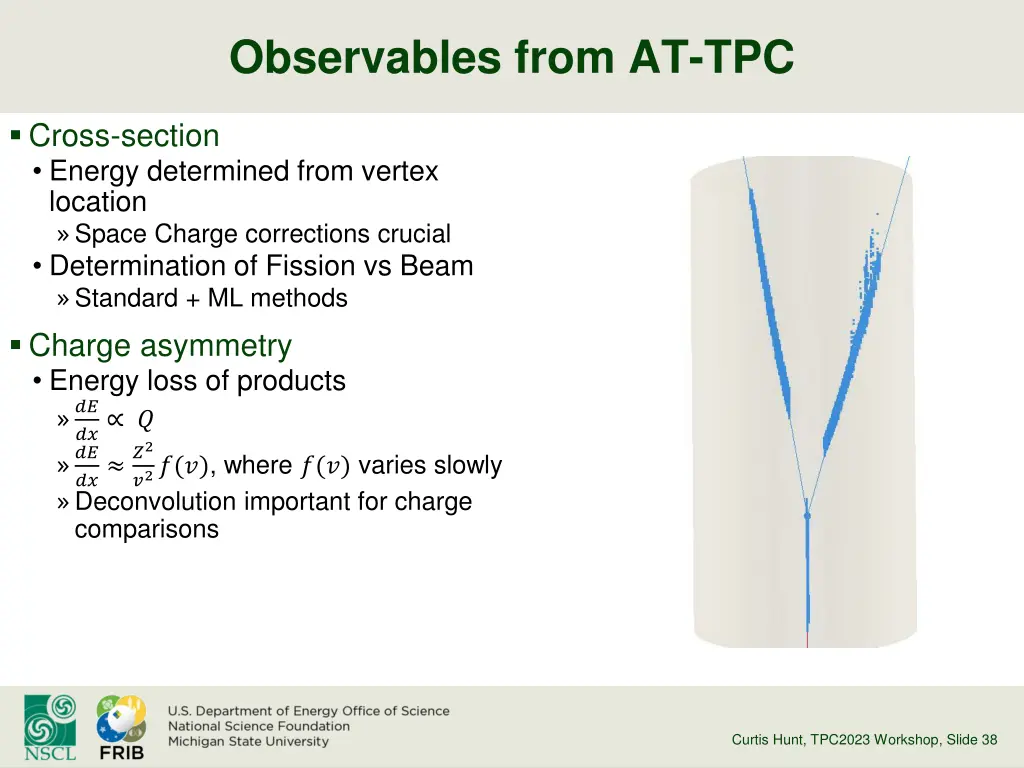 observables from at tpc 1