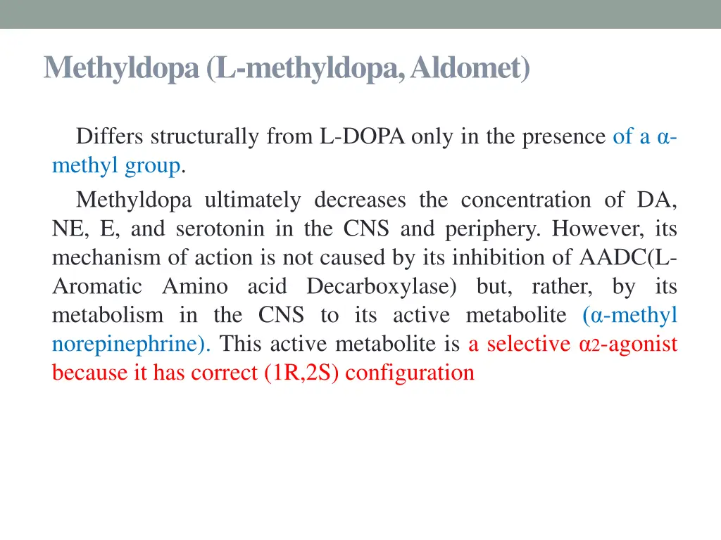 methyldopa l methyldopa aldomet
