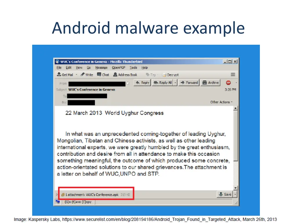 android malware example