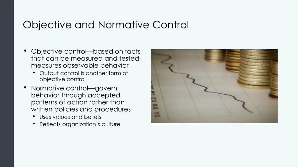 objective and normative control