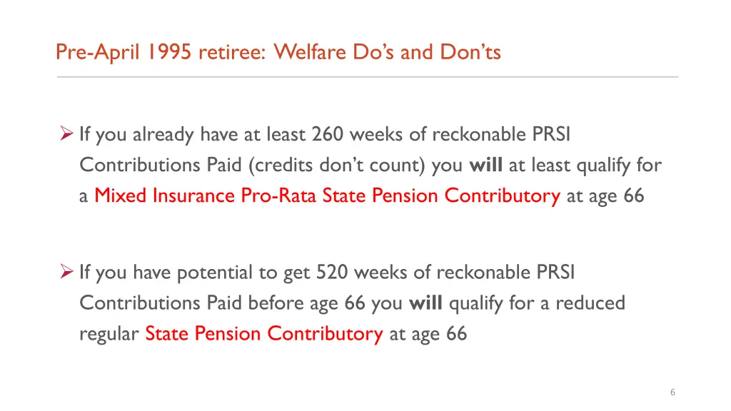 pre april 1995 retiree welfare do s and don ts 2