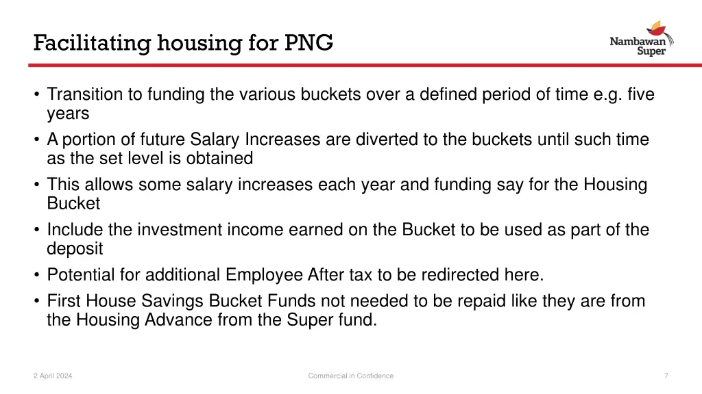 facilitating housing for png 2